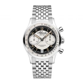 Чоловічий годинник ATLANTIC WORLDMASTER BICOMPAX 52857.41.23 купити за ціною 134690 грн на сайті - THEWATCH