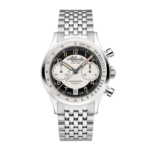 Чоловічий годинник ATLANTIC WORLDMASTER BICOMPAX 52857.41.23 купити за ціною 134690 грн на сайті - THEWATCH