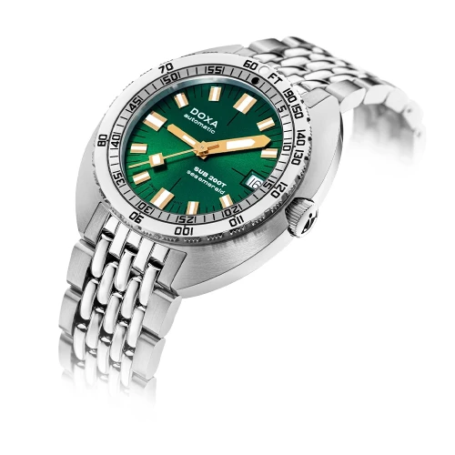 Чоловічий годинник DOXA SUB 200T SEA EMERALD SUNRAY 804.10.131S.10 купити за ціною 80500 грн на сайті - THEWATCH