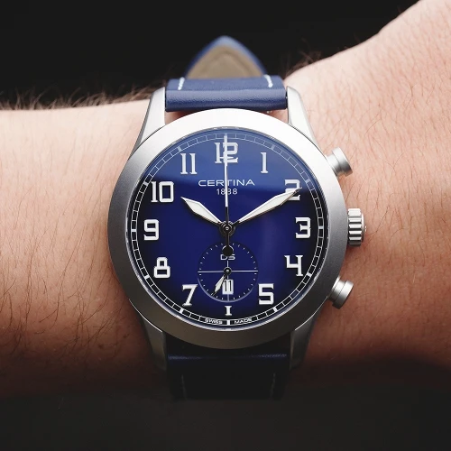 Чоловічий годинник CERTINA DS PILOT C024.617.16.042.00 купити за ціною 43010 грн на сайті - THEWATCH