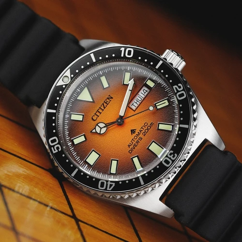 Чоловічий годинник CITIZEN PROMASTER AUTOMATIC 41MM NY0120-01ZE купити за ціною 13990 грн на сайті - THEWATCH