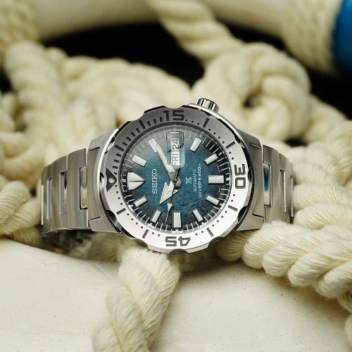 Чоловічий годинник SEIKO PROSPEX MONSTER SAVE THE OCEAN ANTARCTICA SRPH75K1 купити за ціною 27800 грн на сайті - THEWATCH