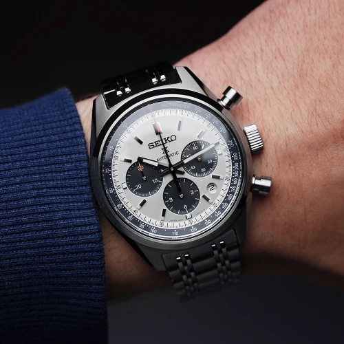 Мужские наручные часы SEIKO PROSPEX SPEEDTIMER MECHANICAL CHRONOGRAPH SRQ047J1 купить по цене 136400 грн на сайте - THEWATCH