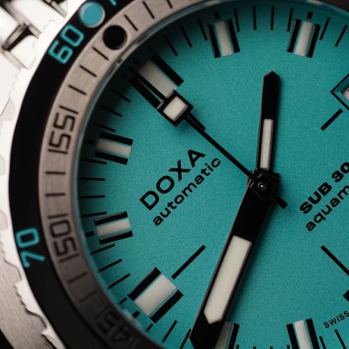 Чоловічий годинник DOXA SUB 300T AQUAMARINE 840.10.241.10 купити за ціною 102100 грн на сайті - THEWATCH