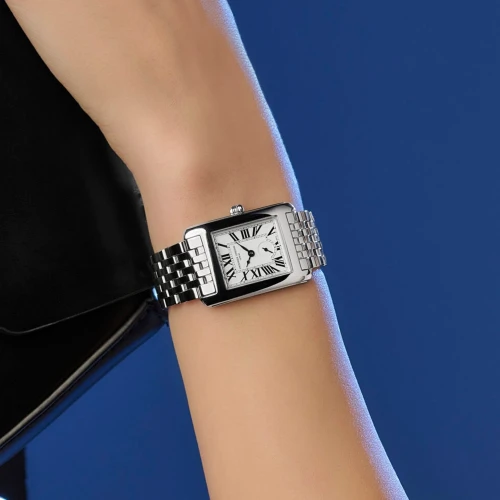 Жіночий годинник FREDERIQUE CONSTANT CLASSICS CARRÉE SMALL SECONDS FC-235S2C6B купити за ціною 59070 грн на сайті - THEWATCH