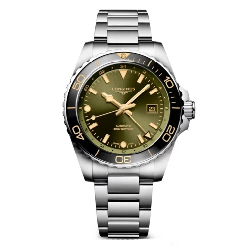 Чоловічий годинник LONGINES HYDROCONQUEST GMT L3.890.4.06.6 купити за ціною 174460 грн на сайті - THEWATCH