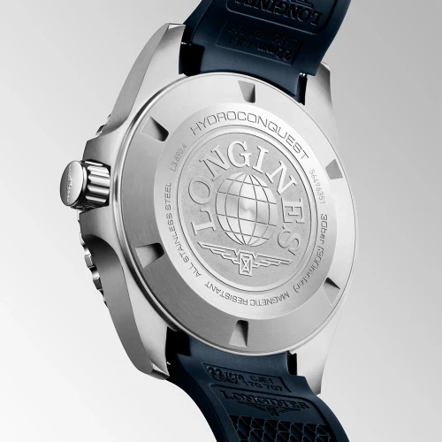 Чоловічий годинник LONGINES HYDROCONQUEST GMT L3.890.4.96.9 купити за ціною 162000 грн на сайті - THEWATCH