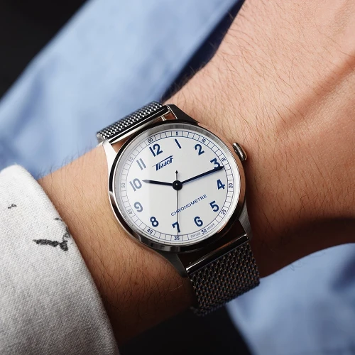 Чоловічий годинник TISSOT HERITAGE 1938 AUTOMATIC COSC T142.464.16.032.00 купити за ціною 46160 грн на сайті - THEWATCH