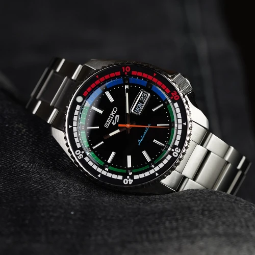 Чоловічий годинник SEIKO 5 SPORTS 55TH ANNIVERSARY SPECIAL EDITION SRPK13K1 купити за ціною 17700 грн на сайті - THEWATCH