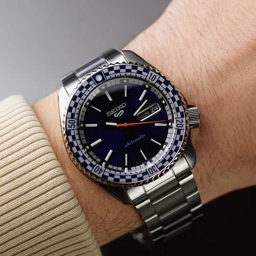 Чоловічий годинник SEIKO 5 SPORTS CHECKER FLAG SPECIAL EDITION SRPK65K1 купити за ціною 17700 грн на сайті - THEWATCH