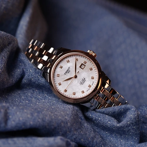 Жіночий годинник TISSOT LE LOCLE AUTOMATIC LADY T006.207.22.116.00 купити за ціною 49520 грн на сайті - THEWATCH