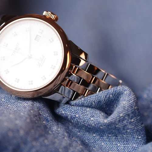 Жіночий годинник TISSOT LE LOCLE AUTOMATIC LADY T006.207.22.116.00 купити за ціною 49520 грн на сайті - THEWATCH