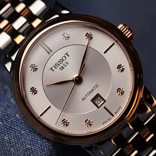 Жіночий годинник TISSOT CARSON PREMIUM AUTOMATIC LADY T122.207.22.036.00 купити за ціною 48910 грн на сайті - THEWATCH