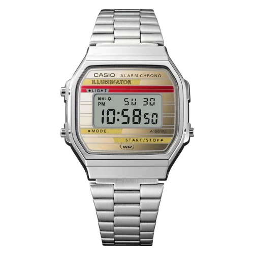 Мужские наручные часы CASIO VINTAGE ICONIC A168WEHA-9AEF купить по цене 3540 грн на сайте - THEWATCH