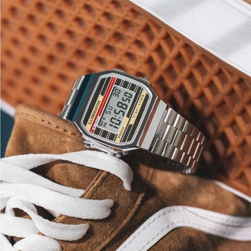 Мужские наручные часы CASIO VINTAGE ICONIC A168WEHA-9AEF купить по цене 3540 грн на сайте - THEWATCH