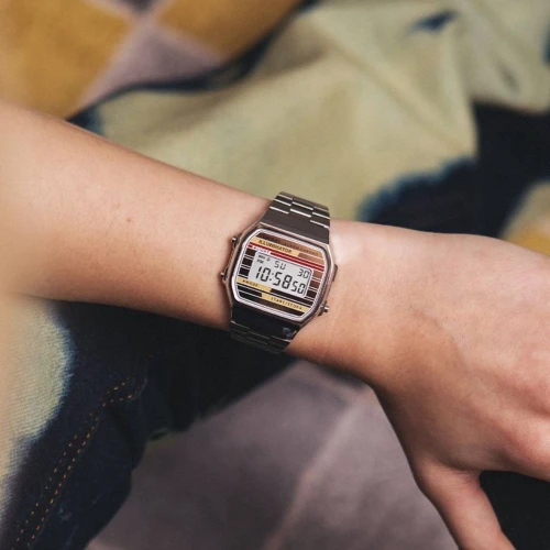 Мужские наручные часы CASIO VINTAGE ICONIC A168WEHA-9AEF купить по цене 3540 грн на сайте - THEWATCH