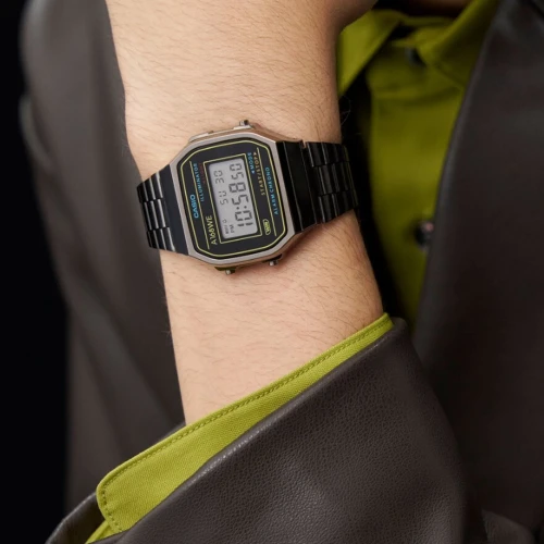 Чоловічий годинник CASIO VINTAGE ICONIC A168WEHB-1AEF купити за ціною 5000 грн на сайті - THEWATCH