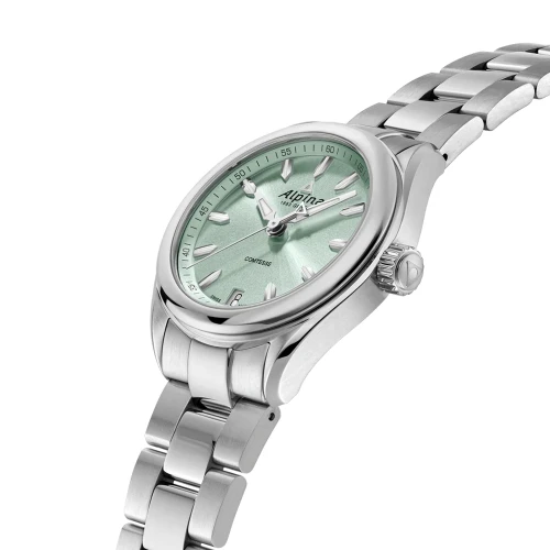 Жіночий годинник ALPINA ALPINER COMTESSE QUARTZ FRESH GREEN AL-240LGR2C6B купити за ціною 42980 грн на сайті - THEWATCH