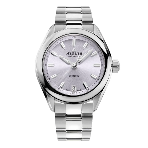 Жіночий годинник ALPINA ALPINER COMTESSE QUARTZ BLOOMING PURPLE AL-240LP2C6B купити за ціною 42980 грн на сайті - THEWATCH