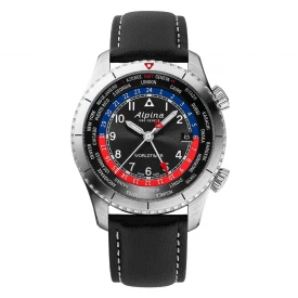 Чоловічий годинник ALPINA STARTIMER PILOT QUARTZ WORLDTIMER AL-255BRB4S26 купити за ціною 46400 грн на сайті - THEWATCH