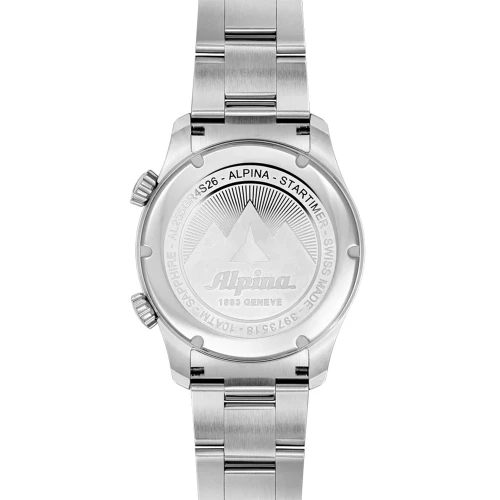 Чоловічий годинник ALPINA STARTIMER PILOT QUARTZ WORLDTIMER AL-255GR4S26B купити за ціною 48840 грн на сайті - THEWATCH