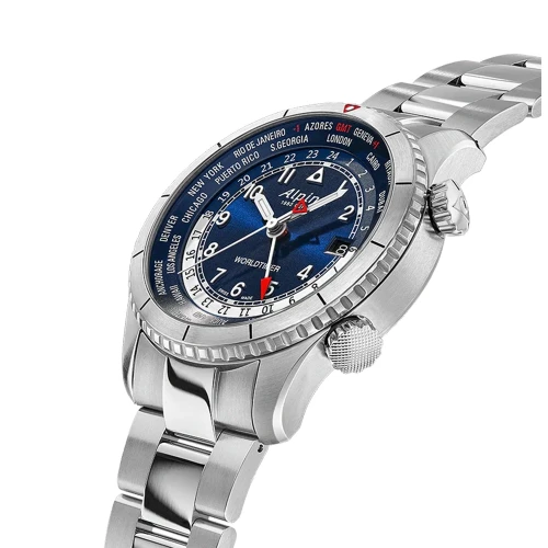 Чоловічий годинник ALPINA STARTIMER PILOT QUARTZ WORLDTIMER AL-255N4S26B купити за ціною 48840 грн на сайті - THEWATCH