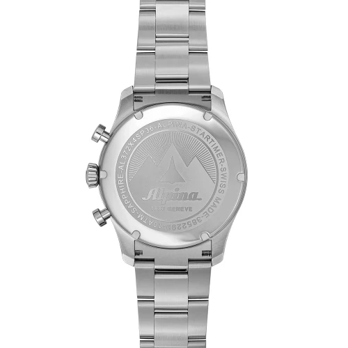 Чоловічий годинник ALPINA STARTIMER QUARTZ CHRONOGRAPH BIG DATE AL-372WB4S26B купити за ціною 56170 грн на сайті - THEWATCH