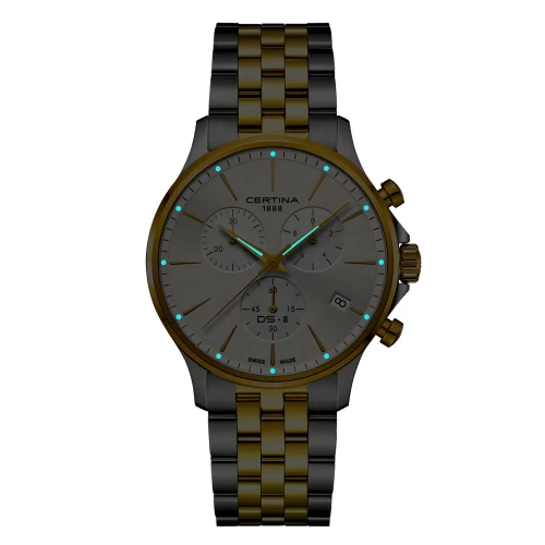 Чоловічий годинник CERTINA DS-8 CHRONO C045.417.22.031.00 купити за ціною 0 грн на сайті - THEWATCH