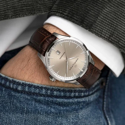 Чоловічий годинник HAMILTON JAZZMASTER AUTO H32475520 купити за ціною 51850 грн на сайті - THEWATCH