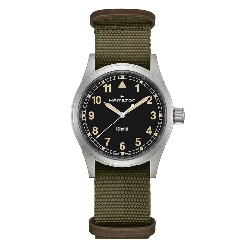 Чоловічий годинник HAMILTON KHAKI FIELD QUARTZ 38MM H69401930 купити за ціною 22350 грн на сайті - THEWATCH