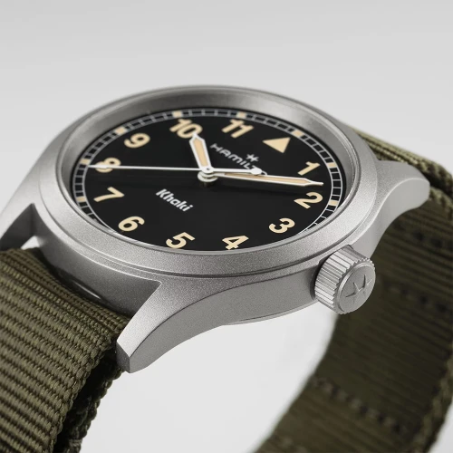 Чоловічий годинник HAMILTON KHAKI FIELD QUARTZ 38MM H69401930 купити за ціною 22350 грн на сайті - THEWATCH