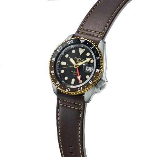 Мужские наручные часы SEIKO 5 SPORTS GMT SSK036K1 купить по цене 23700 грн на сайте - THEWATCH
