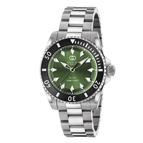 Чоловічий годинник GUCCI DIVE 40 MM YA136363 купити за ціною 126770 грн на сайті - THEWATCH