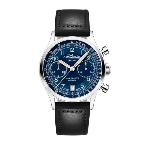Мужские наручные часы ATLANTIC WORLDMASTER BICOMPAX 52852.41.53 купить по цене 130820 грн на сайте - THEWATCH