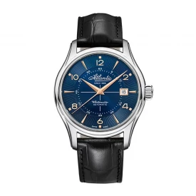 Чоловічий годинник ATLANTIC WORLDMASTER 1888 AUTOMATIC 40MM 55750.41.55R купити за ціною 40820 грн на сайті - THEWATCH