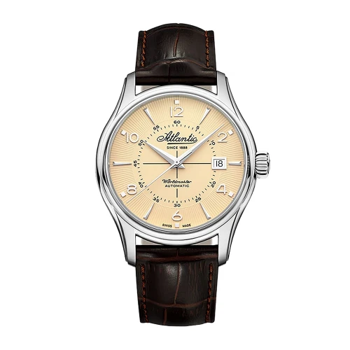 Чоловічий годинник ATLANTIC WORLDMASTER 1888 AUTOMATIC 40MM 55750.41.95S купити за ціною 40820 грн на сайті - THEWATCH