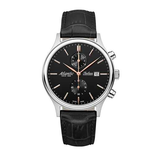 Чоловічий годинник ATLANTIC SEABASE CHRONOGRAPH 64452.41.61R купити за ціною 21160 грн на сайті - THEWATCH