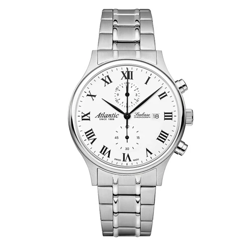 Чоловічий годинник ATLANTIC SEABASE CHRONOGRAPH 64457.41.18 купити за ціною 22350 грн на сайті - THEWATCH