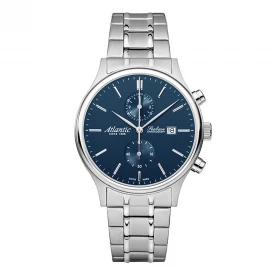 Чоловічий годинник ATLANTIC SEABASE CHRONOGRAPH 64457.41.51 купити за ціною 22350 грн на сайті - THEWATCH
