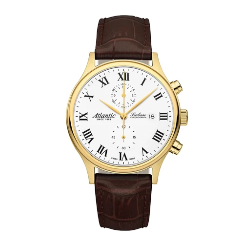 Чоловічий годинник ATLANTIC SEABASE CHRONOGRAPH 64457.43.18G купити за ціною 23540 грн на сайті - THEWATCH