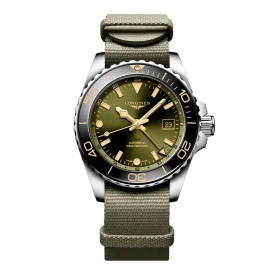 Чоловічий годинник LONGINES HYDROCONQUEST GMT L3.790.4.06.2 купити за ціною 155770 грн на сайті - THEWATCH