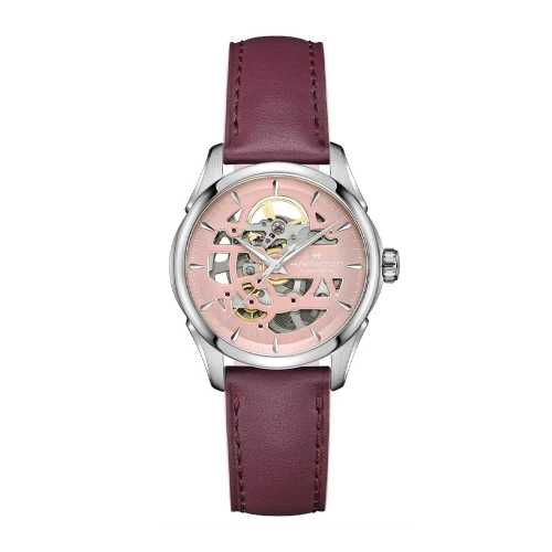 Жіночий годинник HAMILTON JAZZMASTER SKELETON LADY AUTO H32265870 купити за ціною 66750 грн на сайті - THEWATCH