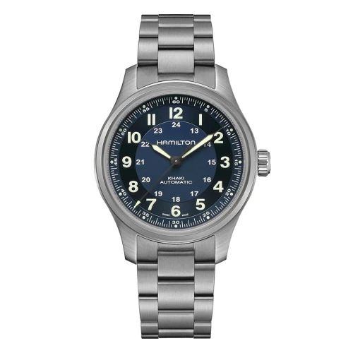 Чоловічий годинник HAMILTON KHAKI FIELD TITANIUM AUTO H70545140 купити за ціною 68240 грн на сайті - THEWATCH