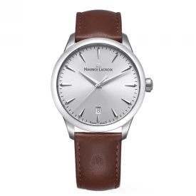 Чоловічий годинник MAURICE LACROIX 1975 QUARTZ 39MM 751007-SS001-130-3 купити за ціною 38740 грн на сайті - THEWATCH