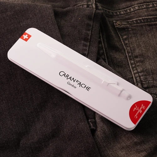 Ручка Caran d'Ache 849 COLORMAT-X Red купить по цене 2195 грн на сайте - THEWATCH