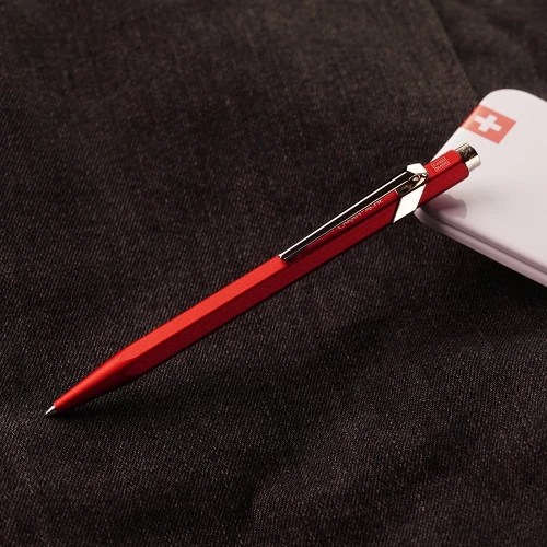 Ручка Caran d'Ache 849 COLORMAT-X Red купить по цене 2195 грн на сайте - THEWATCH