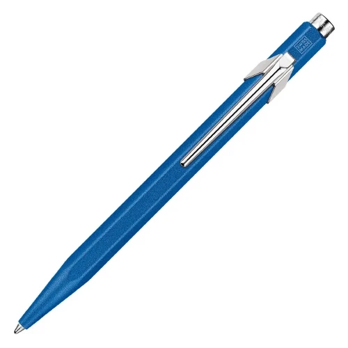 Ручка Caran d'Ache 849 COLORMAT-X Blue купить по цене 2195 грн на сайте - THEWATCH