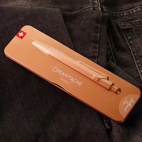 Ручка Caran d'Ache 849 Brut Rosé PREMIUM + box купити за ціною 2995 грн на сайті - THEWATCH