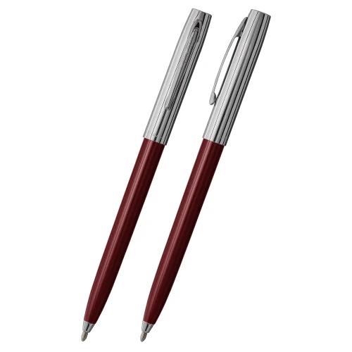 Ручка Fisher Space Pen Cap-O-Matic Burgundy & Chrome купити за ціною 975 грн на сайті - THEWATCH