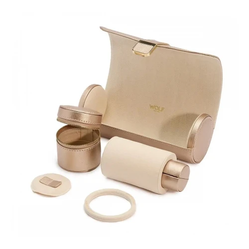 Рол Wolf Palermo Double Watch Roll with Jewelry Pouch 213916 купити за ціною 14061 грн на сайті - THEWATCH